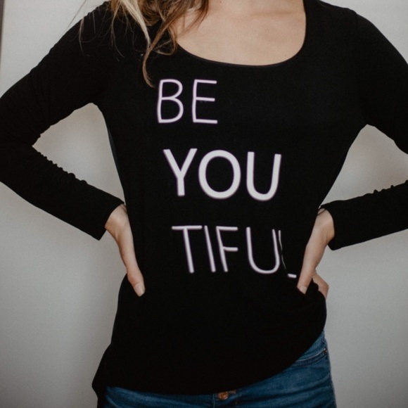 White House Black Market Tops - Sold WHBM} Be You Tiful Scoop Neck Top